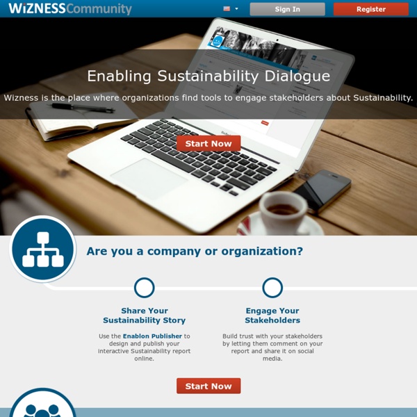 The sustainability network dédié à tous les professionnels de la performance durable