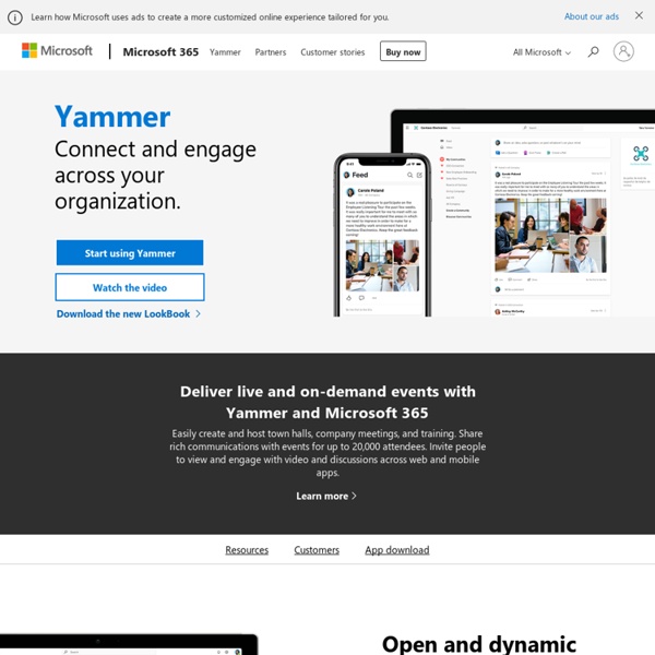Yammer Business Collaboration Software