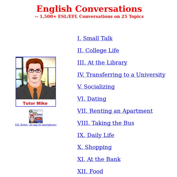 Small Talk - Free English speaking lessons 