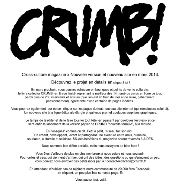 Crumb magazine