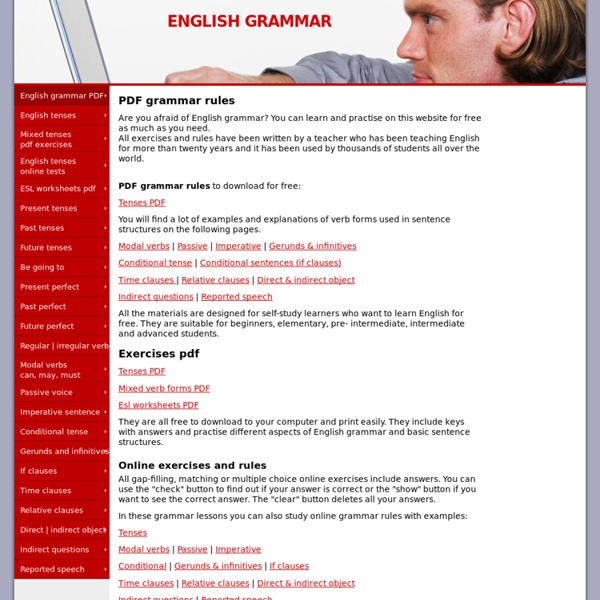 English grammar PDF