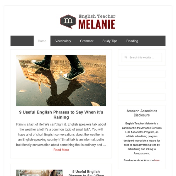 English Teacher Melanie