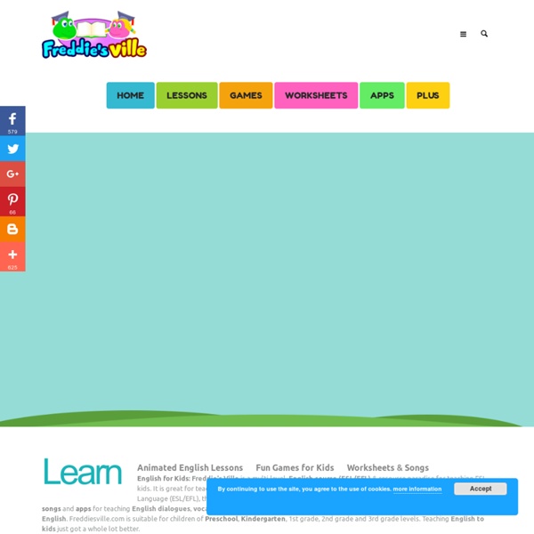 English for Kids, Games, Videos, Worksheets, Songs, Apps, For ESL Kids Lessons