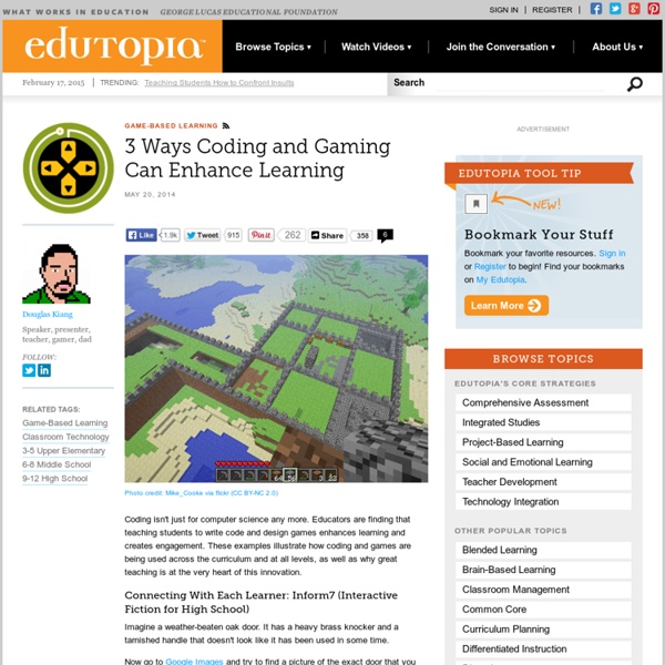 3 Ways Coding and Gaming Can Enhance Learning