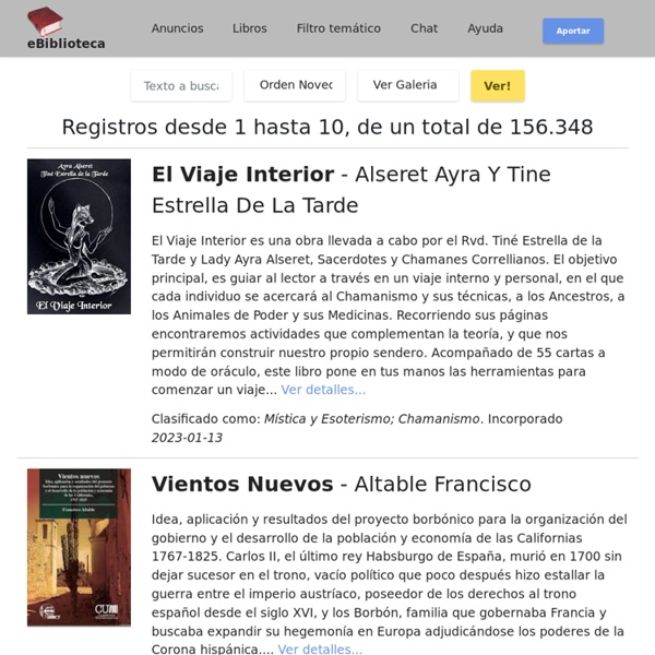 Bibliotecas digitales