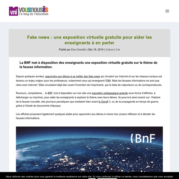 Expo virtuelle BNF