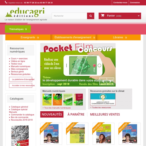 Maison d'édition de l'enseignement agricole - Educagri éditions