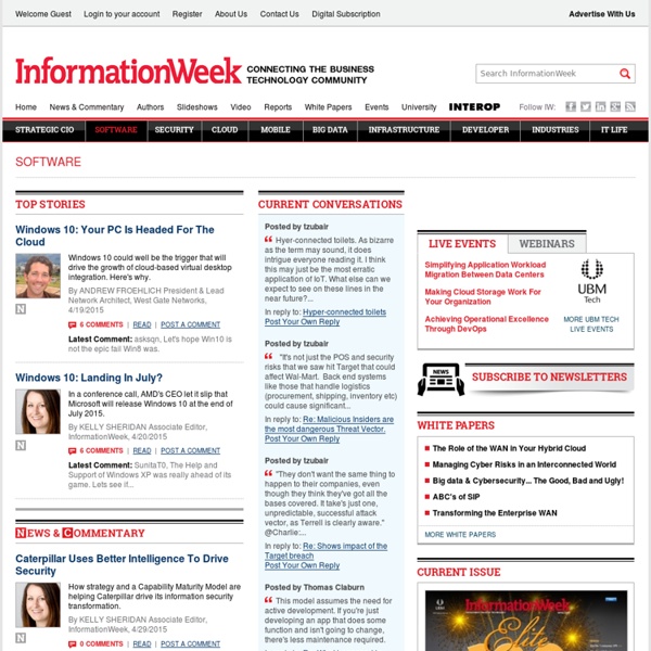 Www.informationweek.com/software/