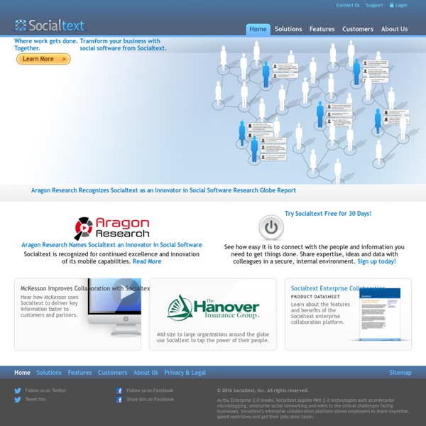Business Collaboration with Enterprise Social Networking