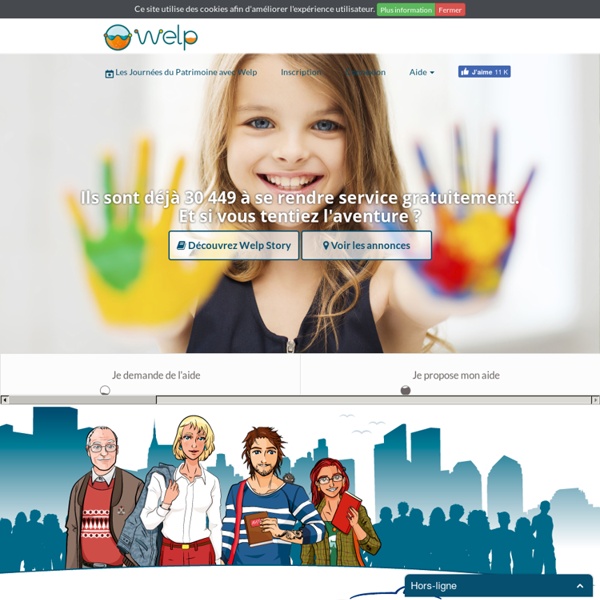 Welp : 1er site d’entraide gratuite entre particuliers