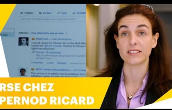 Le réseau social d'entreprise Pernod Ricard Chatter : partager pour innover