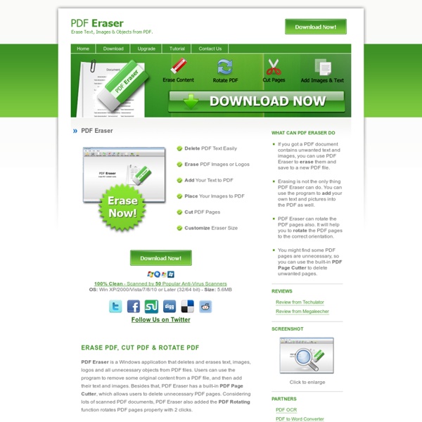 PDF Eraser - Erase and Delete PDF Text, Images or Forms - Download