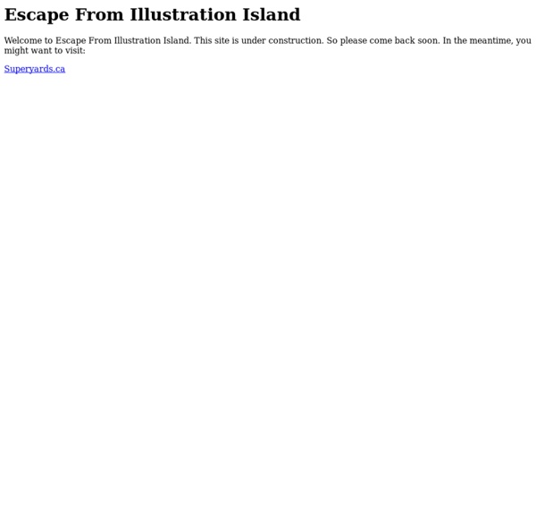Escape From Illustration Island – Illustration Resources and Com