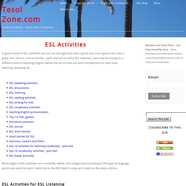 ESL Activities