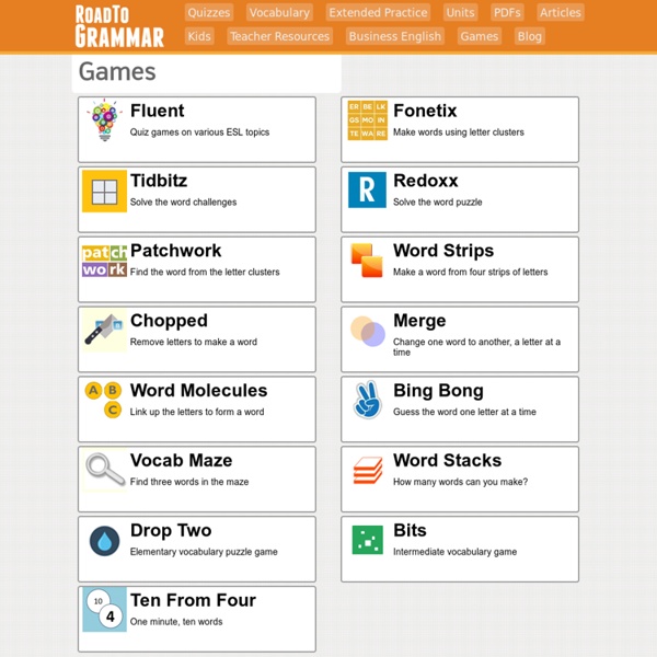 ESL Games from roadtogrammar.com