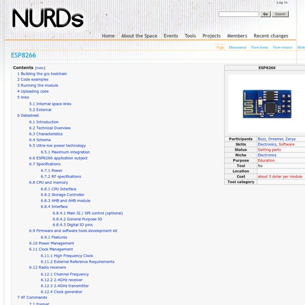 ESP8266 - NURDspace