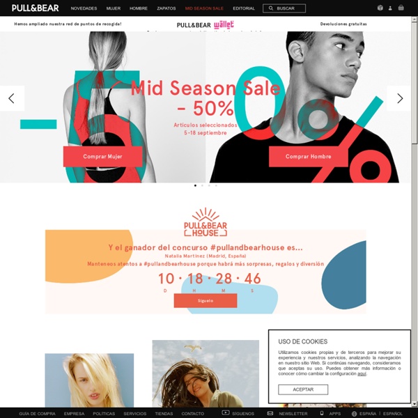 PULL&BEAR España Moda Mujer y Hombre - Web oficial