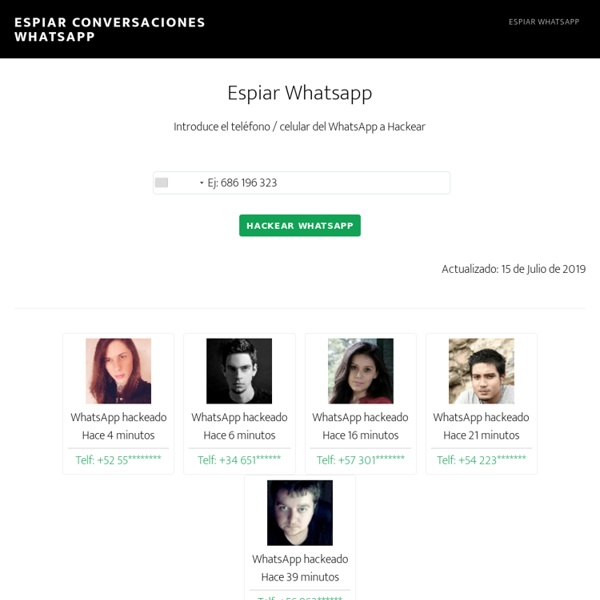 Espiar Whatsapp gratis 2019 □ Hackear Whatsapp [GRATIS]