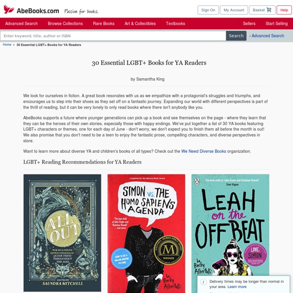 30 Essential LGBT+ Books for YA Readers