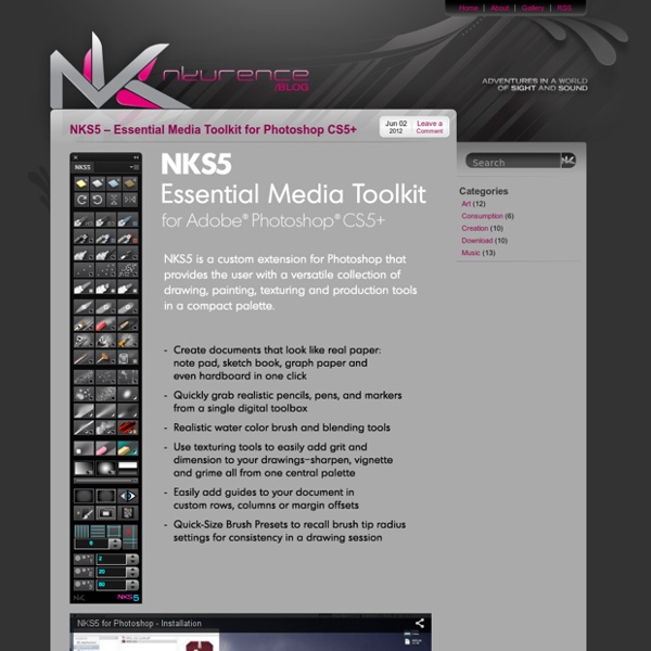 NKS5 Essential Media Toolkit for Photoshop CS5+