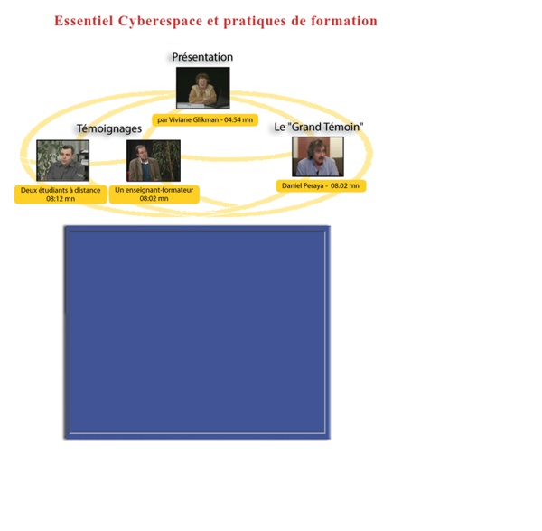 Essentiel Cyberespace et pratiques de formation