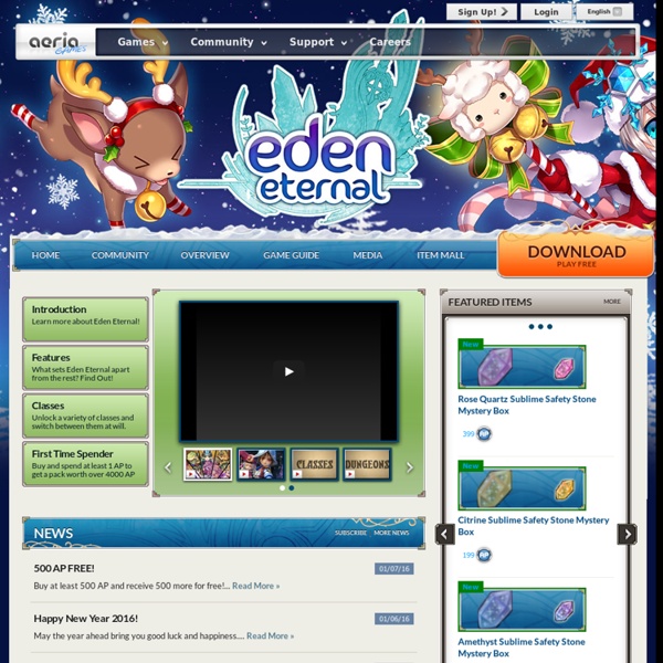 Eden Eternal - A free MMORPG from Aeria Games