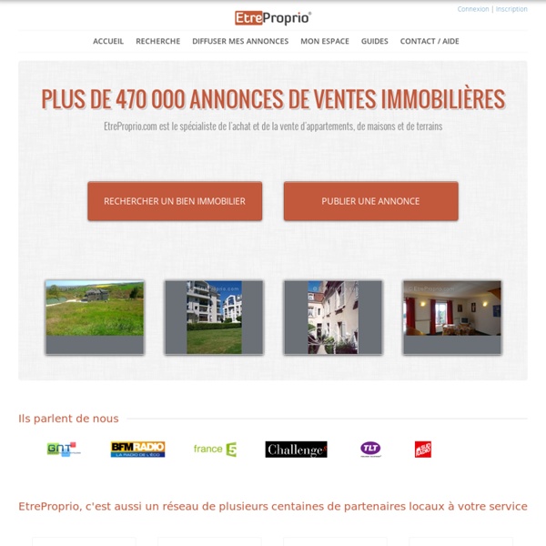 Etreproprio - Annonces Immobilires Gratuites de Particuliers