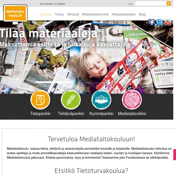 Etusivu » Mediataitokoulu