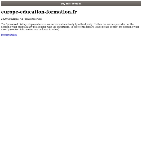 Agence - Europe Education Formation