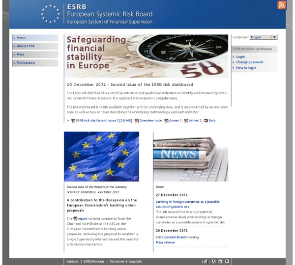 European Systemic Risk Board