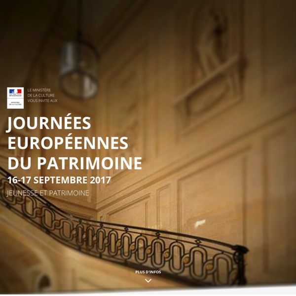 Accueil - Journées européennes du patrimoine