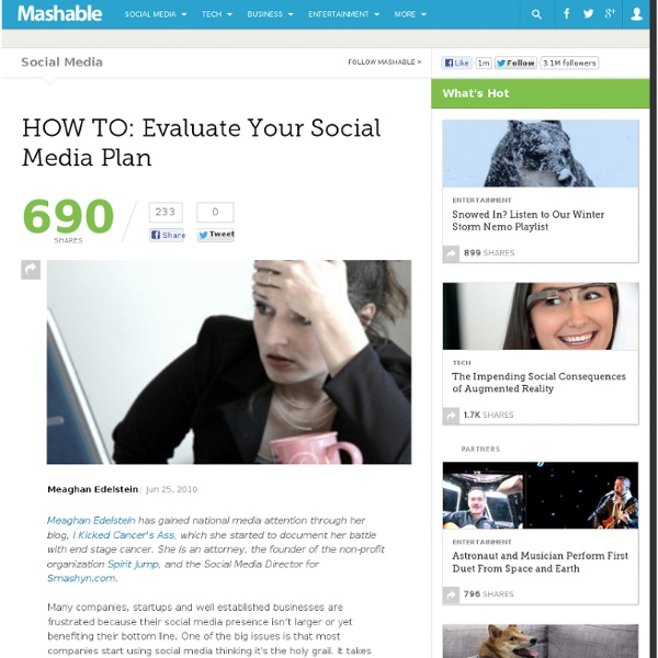HOW TO: Evaluate Your Social Media Plan