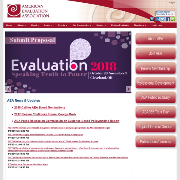 American Evaluation Association