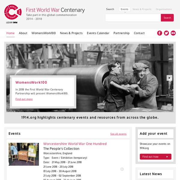 First World War Centenary