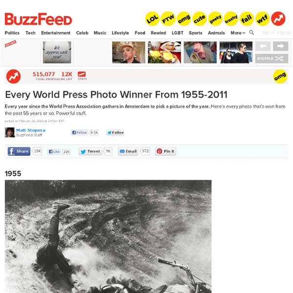 Every World Press Photo Winner From 1955-2011