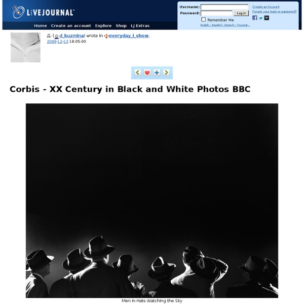 Corbis - XX Century in Black and White Photos BBC