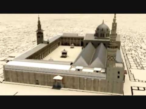 Bonus - L'évolution de la mosquée de Damas