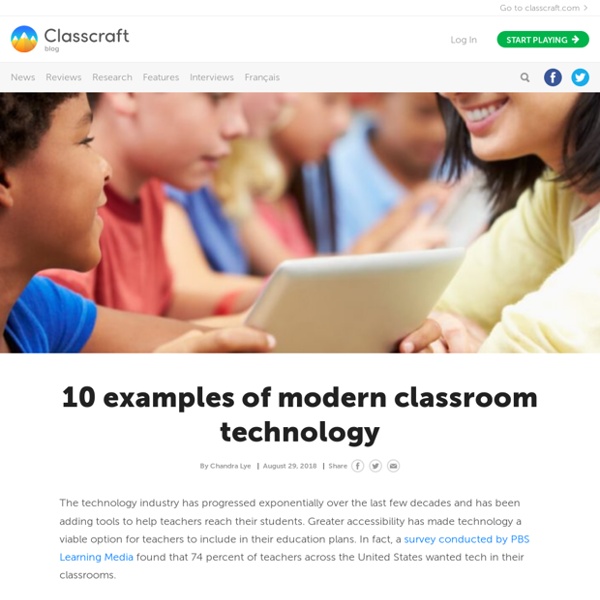 10 Examples of Modern Classroom Technology