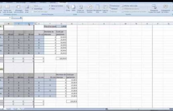 EXCEL Bases Club de Sport Partie 2