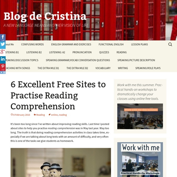 6 Excellent Free Sites to Practise Reading Comprehension