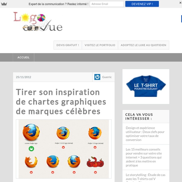 Des exemples de charte graphique de grandes marques et entreprises