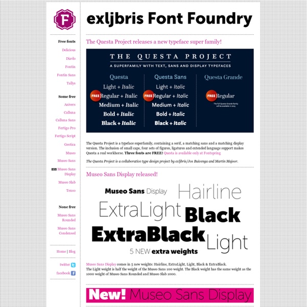 Exljbris Font Foundry
