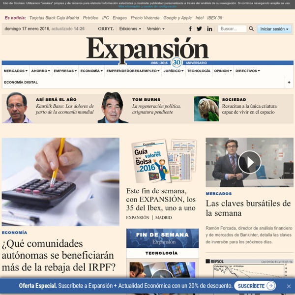 Diario Expansión. Líder en información de mercados, económica y política
