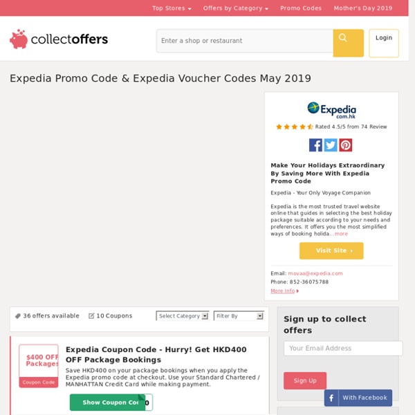 $400 OFF May 2019 - CollectOffers