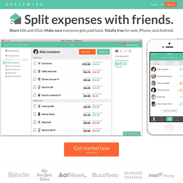 Split expenses with friends