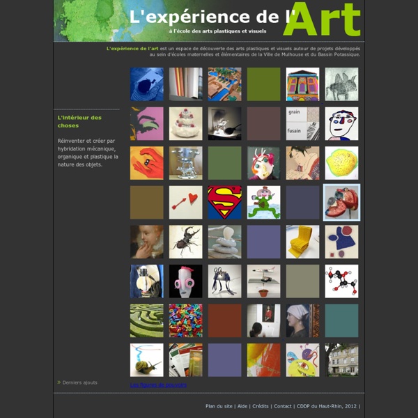 L'expérience de l'art : à l'école des arts plastiques et visuels