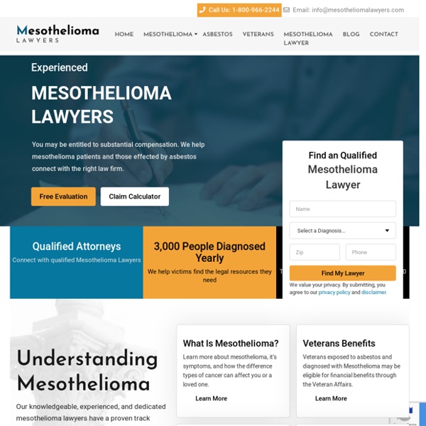 Experienced Mesothelioma Law Firms Near You