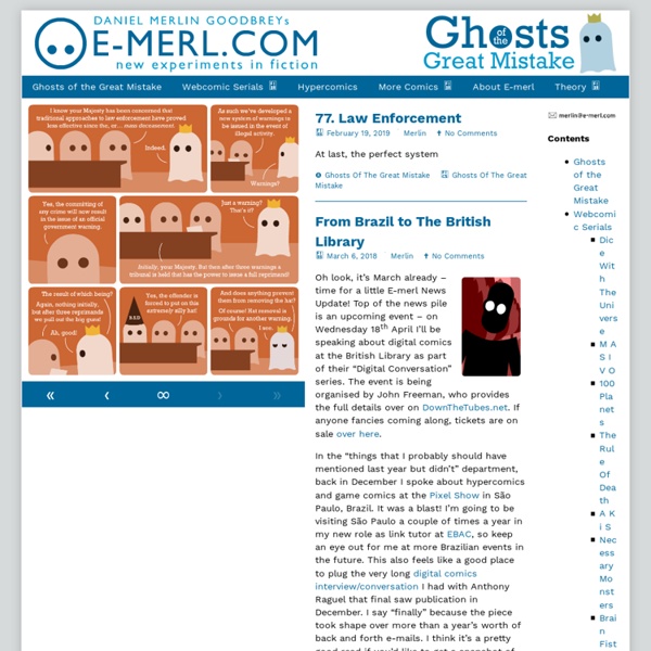 E-merl.com ~ New Experiments In Fiction