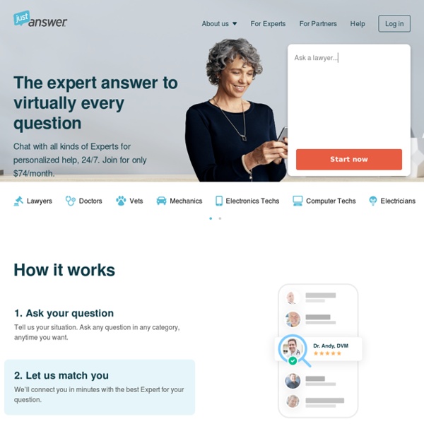 Ask an Expert & Get Answers to Your Questions - ASAP
