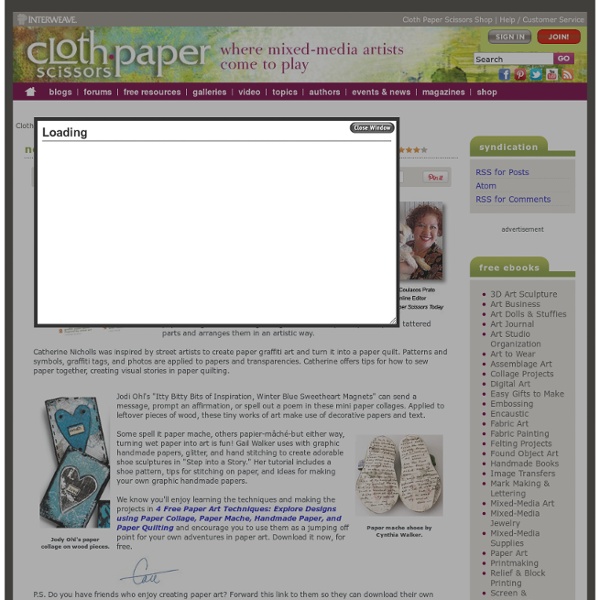 Free Ebook: Explore Paper Art Techniques
